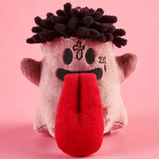 Monster Crew Plush Bag Charm featuring a cute monster design with a round shape and playful tongue detail.